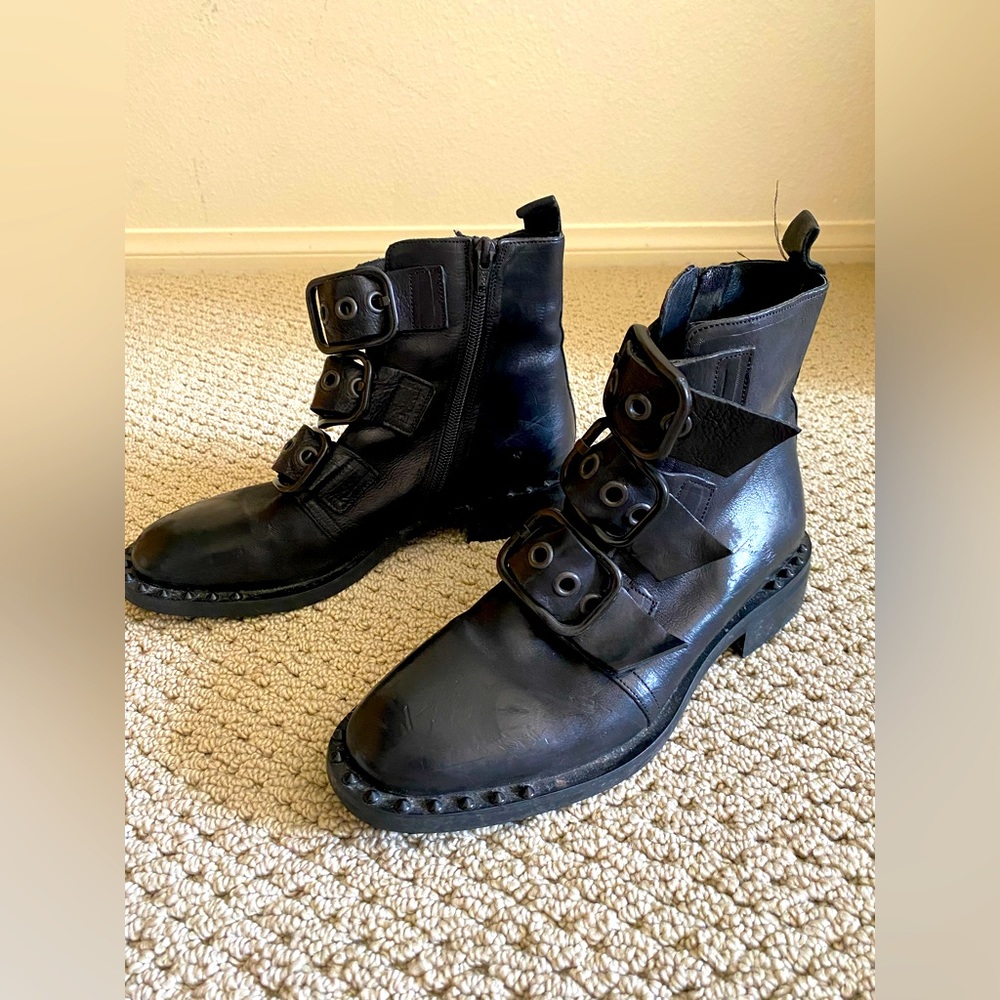 Contigo Italian made combat boots